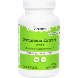 Vitacost Gymnema Extract Джимнема екстракт 520 мг, 120 капсул