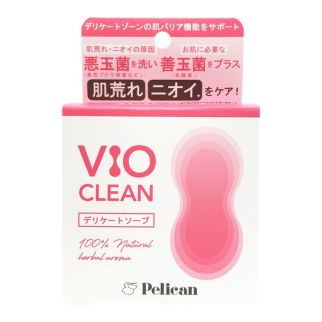 Pelican Soap VIO CLEAN мило з молочнокислими бактеріями для інтимної гігієни, 105 г.