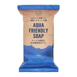 Pelican Aqua Friendly Soap зволожуюче мило для обличчя з ферментами та каррагінаном, 100 г