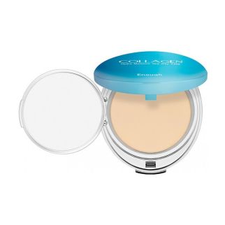 Enough Collagen Hydro Moisture Two Way Cake Powder колагенова компактна пудра зі змінним блоком No21, 13+13 г