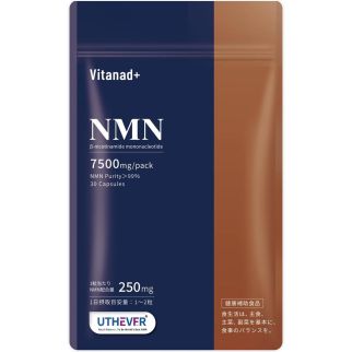 Vitanad + Effepharm Uthever NMN 250 мг, 30 капсул 7500 мг/упаковка