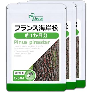 Lipusa Pinus Pinaster екстракт кори французької приморської сосни, 60 капсул на 30 днів