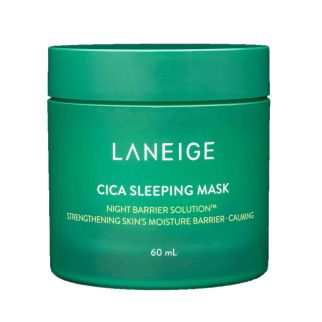 Laneige Cica Sleeping Mask Нічна маска заспокійлива, зміцнює бар'єр шкіри, 60 мл