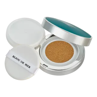 BIJOU DE MER Тональний кушон SPF50+ PA+++ і 2 запасні блоки, 01 світло-рожевий, 24 г