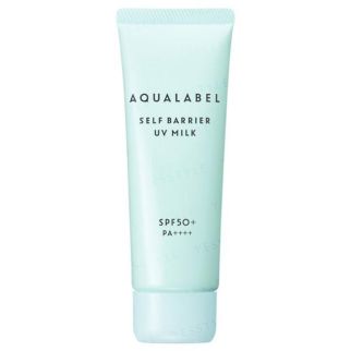 Shiseido Aqualabel Self Barrier UV Milk SPF50+ PA++++ Сонцезахисне зволожуюче молочко, 45 мл