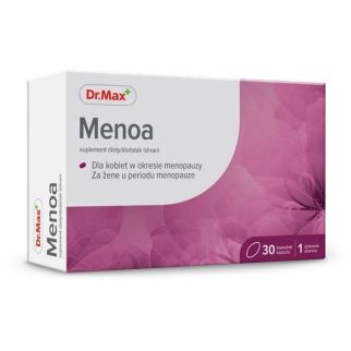 Dr.Max Menoa, комплекс для жінок у період менопаузи, 30 капсул. До 05/2027