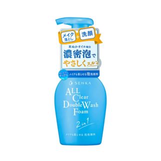 Shiseido Senka All Clear Double Wash Foam Пенка для умывания и демакияжа, 150 мл
