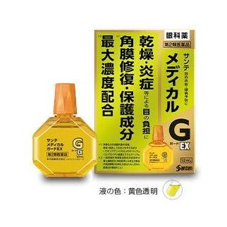 Santen Medical Guard EX капли от усталости, предотвращение воспаления, повр. роговицы, инд. 3, 12 мл. До 04/26