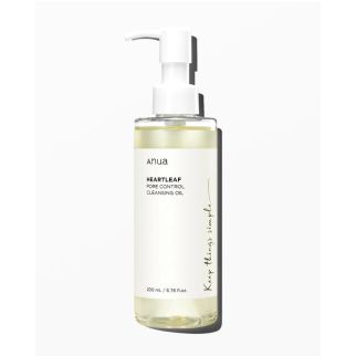 Anua Heartleaf Pore Control Cleansing Oil Гидрофильное масло для глубокого очищения пор, 200 мл. До 10/2026