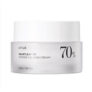 Anua Heartleaf 70% Intense Calming Cream Интенсивный барьерный крем с экстрактом хауттюйнии, 50 мл. До 03/2027