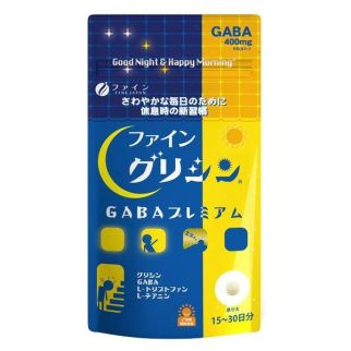 Fine Japan Glycine GABA Premium Комплекс с глицином, GABA, L-триптофан, L-теанин, 90 таблеток. До 02/2027