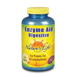 Natures Life Enzyme Aid Таблетки для улучшения пищеварения, 250 таблеток. До 05/2027