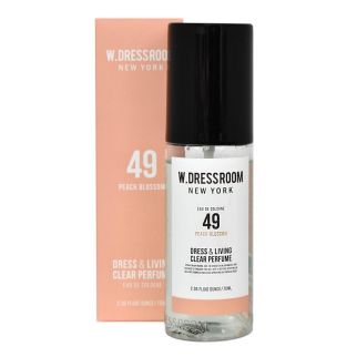 W.Dressroom No.49 Peach Blossom парфюмированный спрей для текстиля и дома, 70 мл. До 01/2026