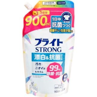 Lion Bright Strong кислородный отбеливатель цветного белья антибактериальный сушка в помещении пополнение 900м