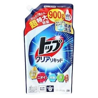 Lion Top Clear Liquid гель для стирки с ферментами, пополнение 900 г