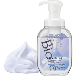 Kao Biore U The Body Foam Pure Savon низкокислотная мыло-пенка для душа, подходит для детей, аромат мыла 540мл