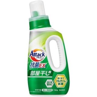 KAO Attack Antibacterial EX Концентрированный антибактериальный гель для стирки, аромат свежей зелени, 720 г