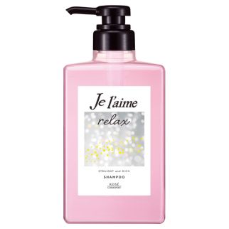 Kose Cosmeport Je laime Relax Midnight Repair Shampoo Straight & Rich Шампунь для выпрямления волос, 480 мл