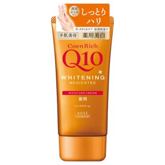 Kose Coenrich Q10 Whitening Medicated Moisture Cream Отбеливающий крем для рук с коэнзимом Q10, 80 г