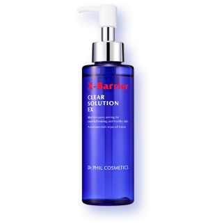 Dr.Phil Cosmetics X-barrier Clear Solution EX увлажняющий лосьон для удаления кератина и очистки пор, 150 мл