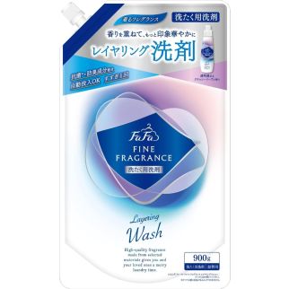 NS FAFA Fine Fragrance Layering Wash 2 в 1 гель для стирки + кондиционер, цитрус/цветы, пополнение 900 г