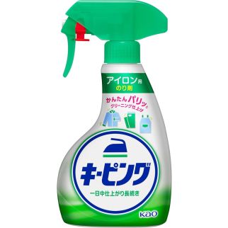 Kao Keeping Smoother Ironing Spray Спрей для глажки белья, с подкрахмаливающим эффектом, 400 мл