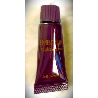 Menard Embellir Night Cream ночной омолаживающий крем с экстрактами грибов Рейши, миниатюра 2г