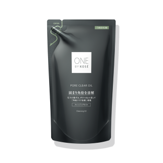 ONE BY KOSE Pore Clear Oil масло для демакияжа и глубокого очищения пор, пополнение 160 мл
