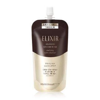 Shiseido Elixir Advanced Clarifying Warm Cleanser Согревающий, очищающий гель для снятия макияжа, Refill 160мл