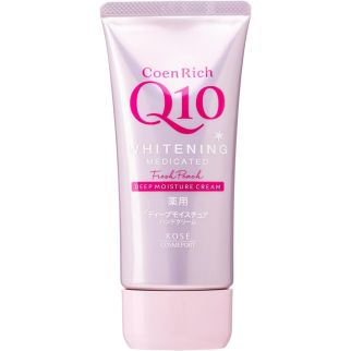 Kose Cosmeport CoenRich Q10 Whitening Medicated Deep Moisture Cream Крем для рук с ниацинамидом 80 гр