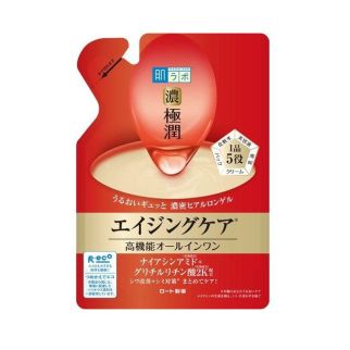 Rohto HadaLabo Gokujyun Firming Perfect Gel Refill увлажняющий гель все в одном с ниацинамидом, рефилл 80 г