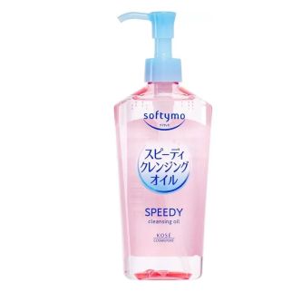 KOSE Softymo гидрофильное масло для глубокой очистки кожи с растительными маслами 7 видов, 240 мл