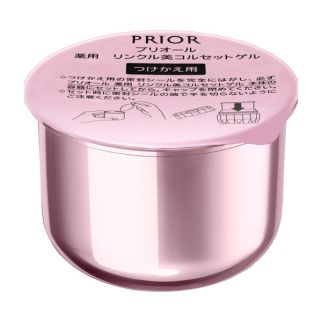 Shiseido PRIOR Medicated Wrinkle Beauty Corset Gel Многофункциональный антивозрастной гель-корсет, Refill 90г