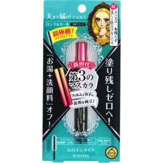 Isehan Heroine Make Micro Mascara Advanced Film Тушь для ресниц подкручивание, с тонкой щеточкой, черная 4,5г