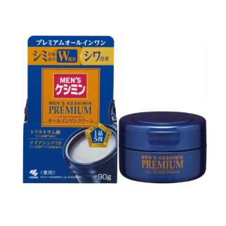 Kobayashi Mens Keshimin Premium All in One Cream Увлажняющий, омолаживающий крем для лица 5-в-1, 90 г