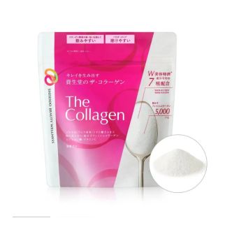 Shiseido Низькомолекулярний колаген з риби з гіалуроновою кислотою і вітаміном С, 5000 мг, 126 г на 21 день. До 01/2027