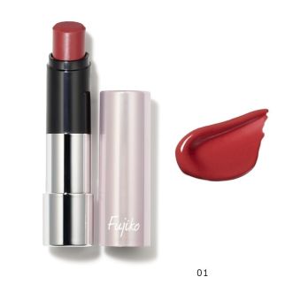 Fujiko No Luck Lip Интенсивно увлажняющий оттеночный бальзам для губ, 01 Cute Rose, 4,1 г