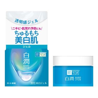 Rohto Hada Labo Shirojun Medicated Whitening Gel Освежающий осветляющий гель с транексамовой кислотой, 100 г