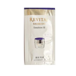 Shiseido Revital Emulsion III Rich Осветляющая восстанавливающая эмульсия для лица, пробник 0,6 г
