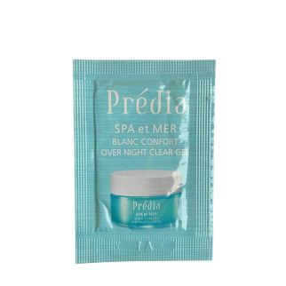 Kose Predia Spa et Mer Blanc Comfort Overnight Clear Gel Ночной увлажняющий гель для лица, пробник 1,5 г