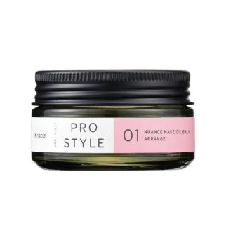 Kracie Pro Style Nuance Make Oil Balm Arrange 01 Бальзам для укладки и ухода за волосами с маслом арганы, 32 г