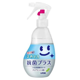 LION Look Plus Mamepika Антибактериальное средство для чистки сидения унитаза и туалета туалетной бумагой, аромат мяты, 210 мл