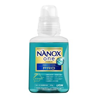 LION Nanox One Pro Концентрированное жидкое средство для стирки, аромат пудрового мыла, 380 г