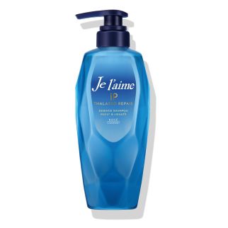 KOSE Je laime iP Thalasso Repair Essence Shampoo Moist & Smooth Увлажняющий, разглаживающий шампунь, аромат цитрус/цветы, 480 мл