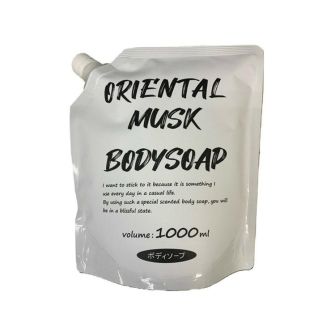 Rocket Soap Weak Acid Oriental Musk Мыло для тела, низкокислотный Ph как у кожи, аромат восточный мускус, пополнение 1000 мл