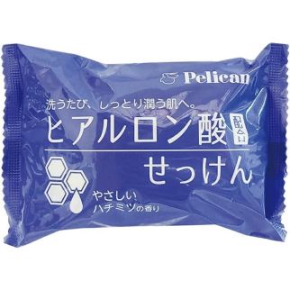 Pelican увлажняющее гигиеническое мыло с гиалуроновой кислотой, 75 г