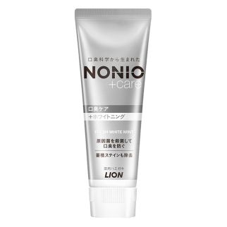 LION NONIO Plus Whitening Отбеливающая зубная паста, свежая мята, 130 г