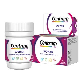 Вітаміни Центрум Вумен для жінок (Centrum Woman), 30 табл., Польща