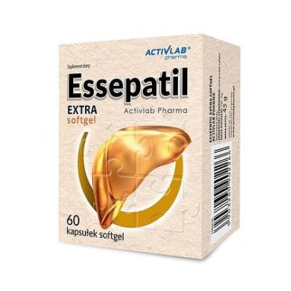 Ессепатіл Екстра (Essepatil Extra) 60 капсул, для печінки