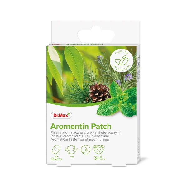 Aromentin Patch Dr. Max, пластирі ароматичні 5 шт